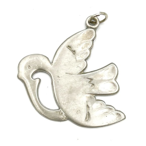 R. Tennesmed Jewelry - Rune Tennesmed Pewter Stork Pendant